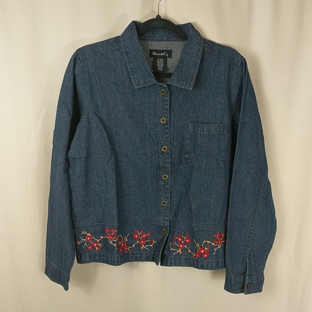 Embroidered Jean Jacket